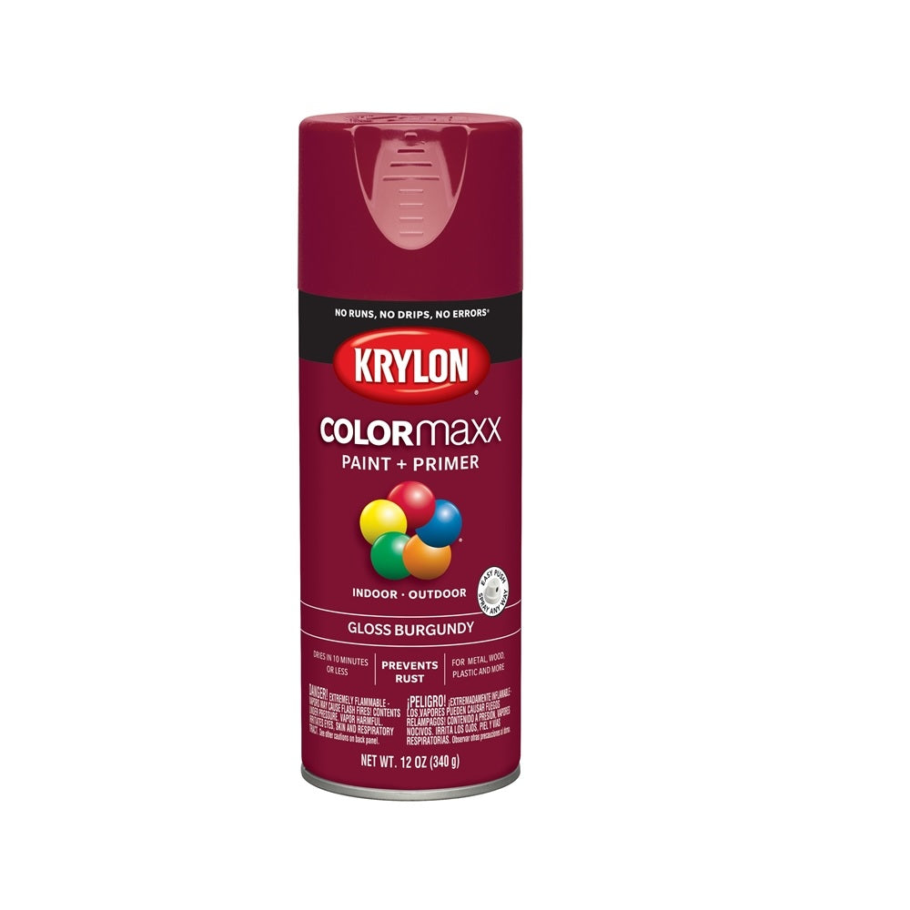 Krylon K05508007 COLORmaxx Spray Paint, 12 Oz — LIfe and Home