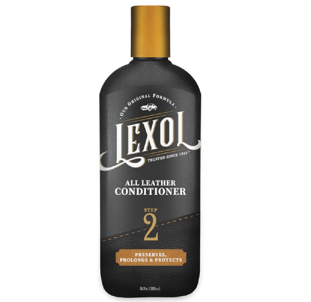 Lexol LXBCD16 Step 2 Leather Conditioner, 16.9 Oz, Liquid