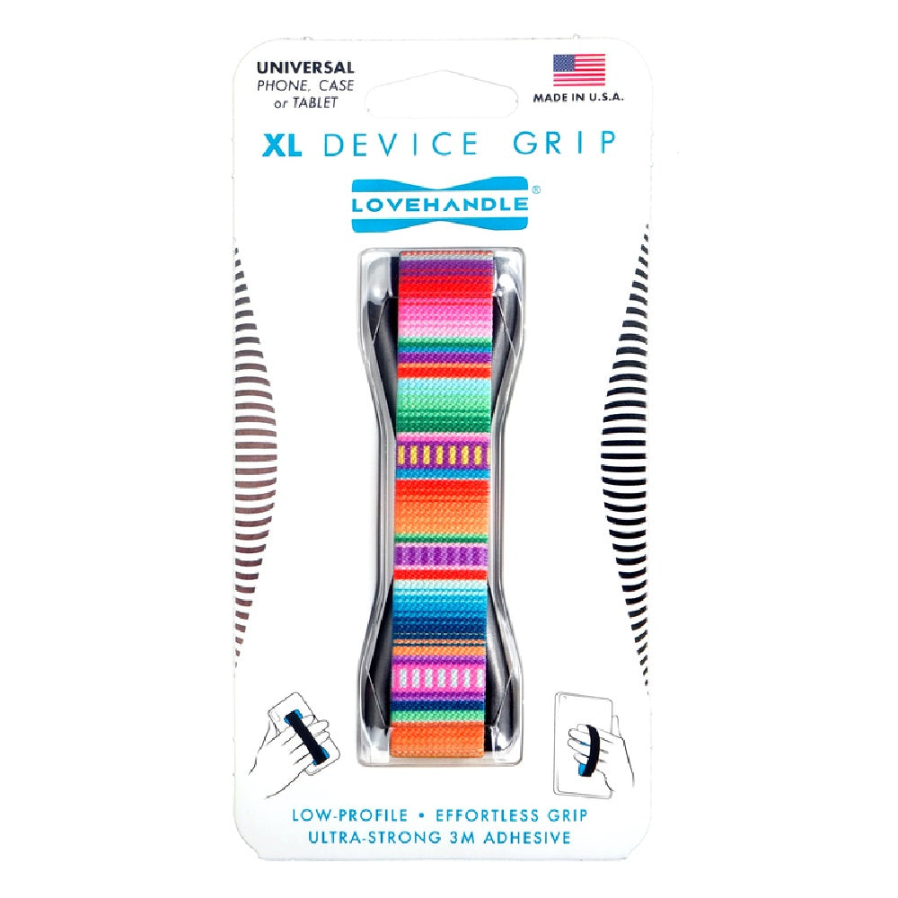 LoveHandle X-035-01 X-Large Serape Phone Grip, Multicolored