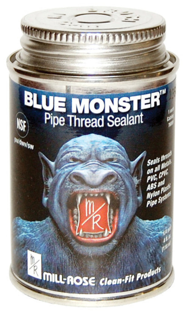 Mill Rose 76009 Blue Monster Pipe Thread Sealant, 4 Oz — LIfe and Home