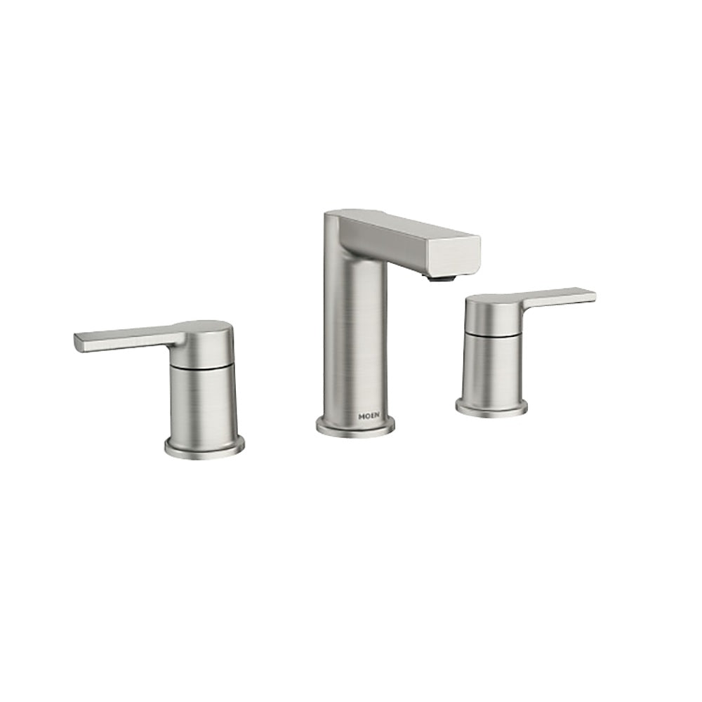 Moen 84629SRN Rinza TwoHandle Lavatory Bathroom Faucet, Spot Resist B