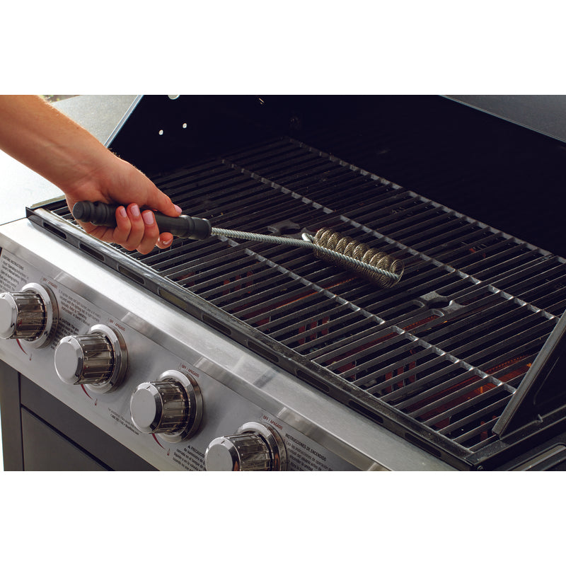 Mr. Bar-B-Q 06485Y Spiral Grill Brush, Plastic