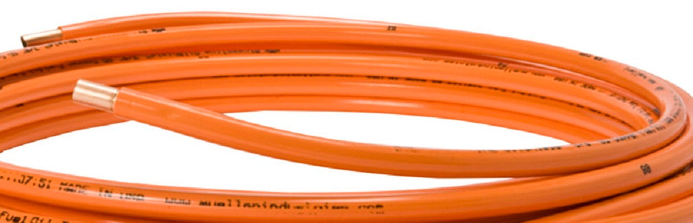 Mueller DG08050 Plastic Coated Copper Tube, 1/2 Inch Od. X 50 Feet