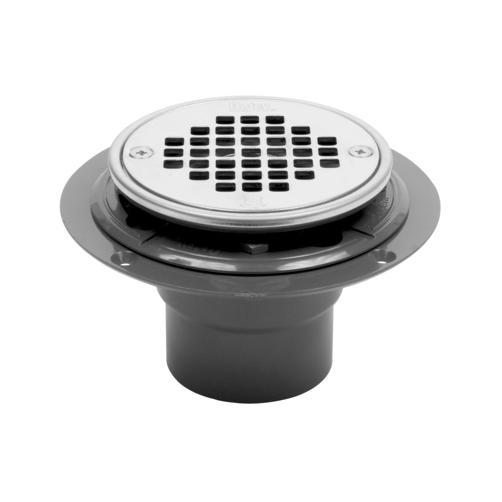 Oatey 42263/4221342213 Round Ceramic Shower Stall Drain, PVC — LIfe and ...