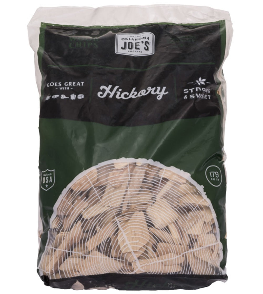 Oklahoma Joe's 4915293 Char-Broil Hickory Wood Smoking Chips, 2 Lbs