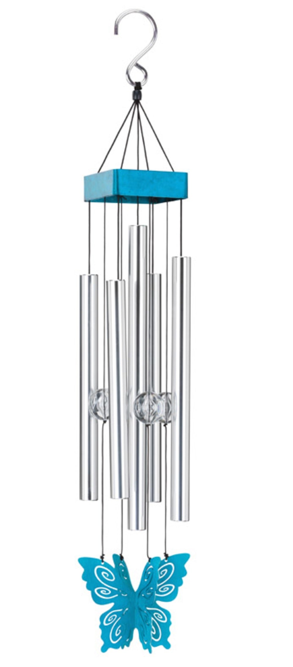 Regal Art & Gift 11426 Butterfly Wind Chime, Green