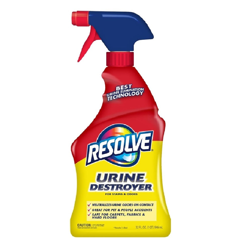 Resolve 99499 Urine Destroyer For Stain & Odors Remover, 22 Oz