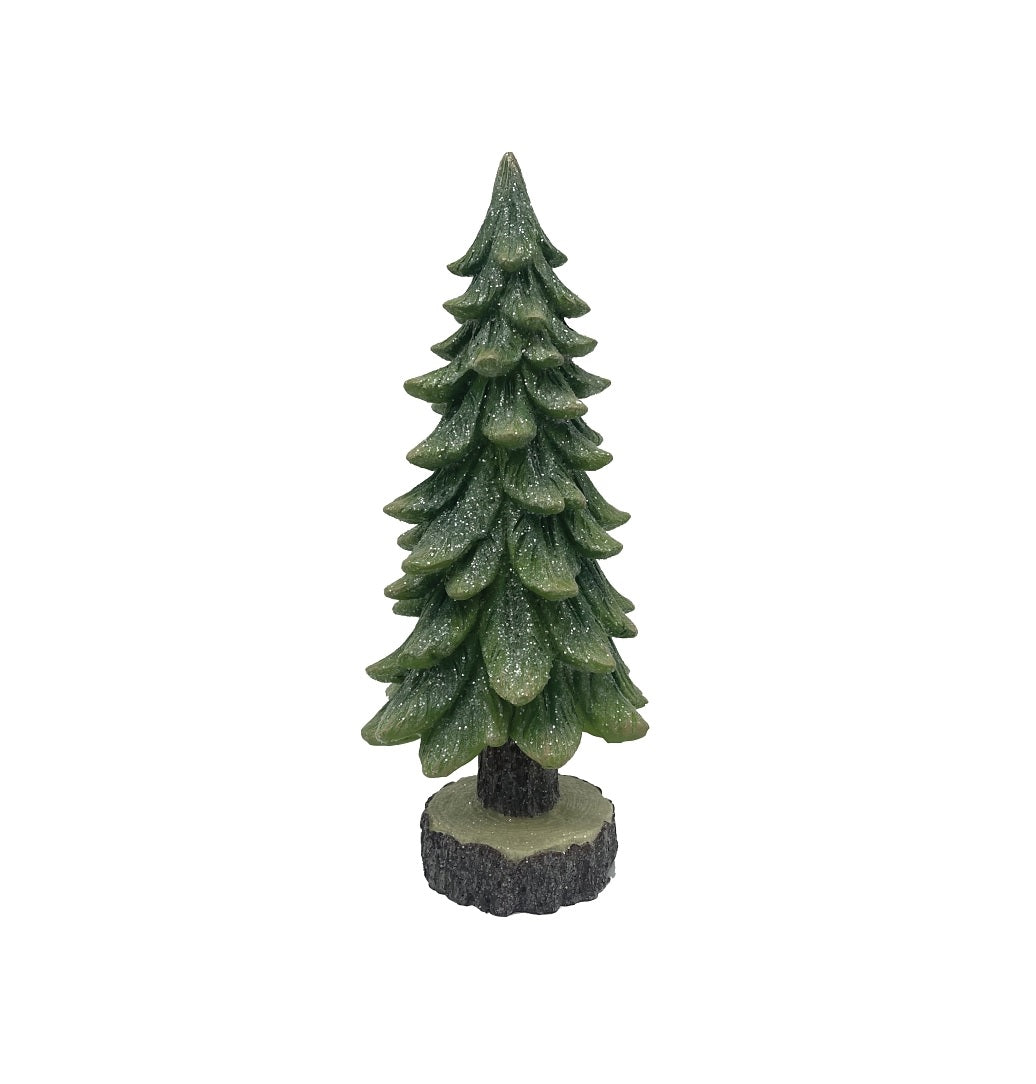 Santas Forest 89816 Tree, Green, Polyresin