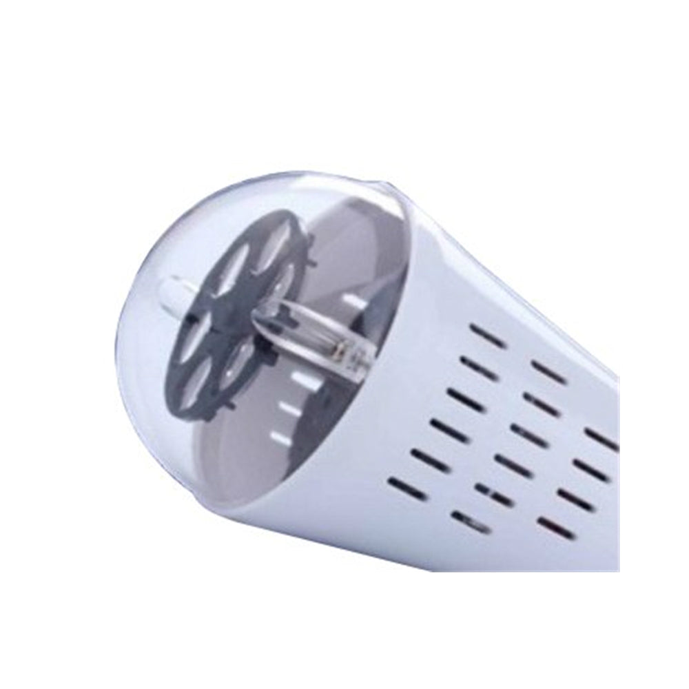 Santas Forest 90307 Christmas Snowflake Projector Light, White