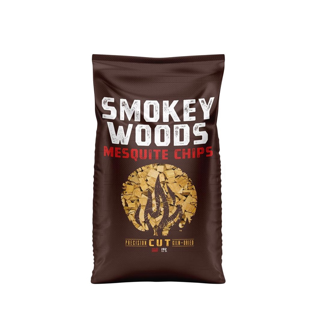 Smokey Woods SW-20-35-192 Mesquite Wood Smoking Chunks, 192 cu in