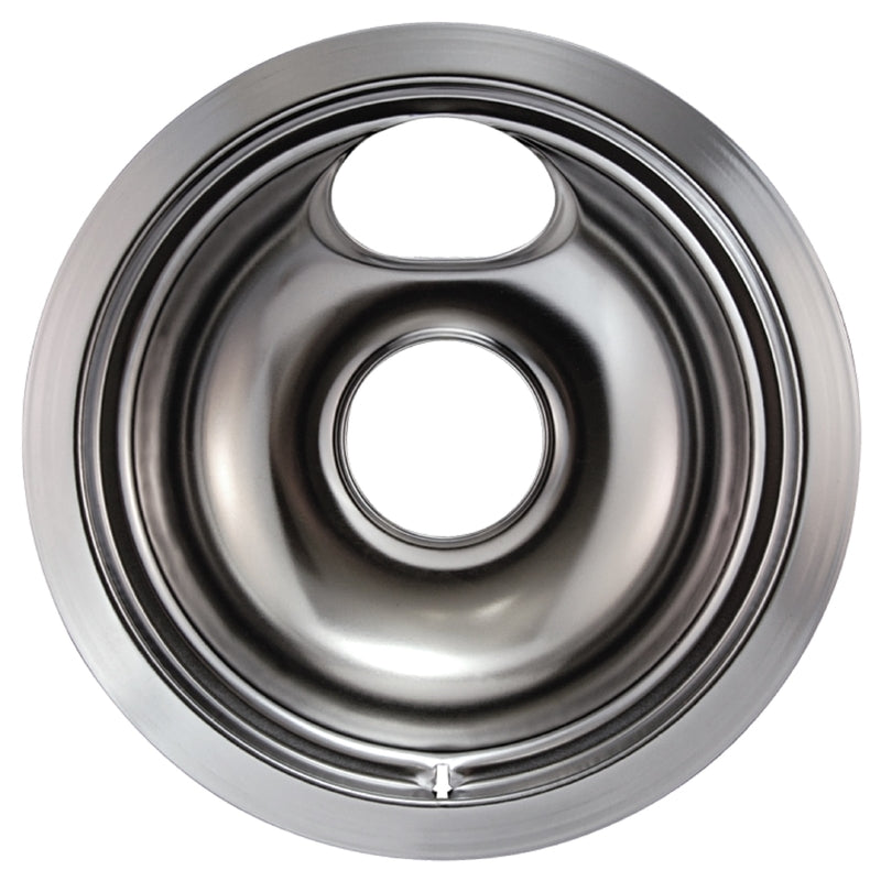 Stanco 5075-6B Drip Bowls, Steel, Chrome, Silver, 6"