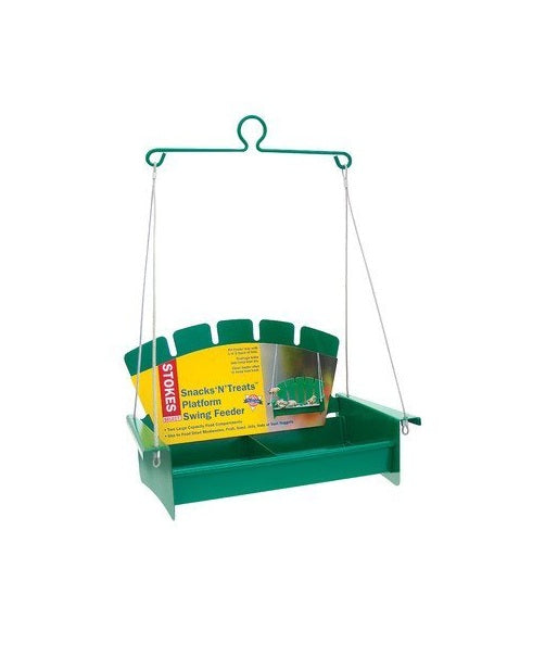 Stokes Select 38267 Snacks 'N' Treats Platform Swing Bird Feeder