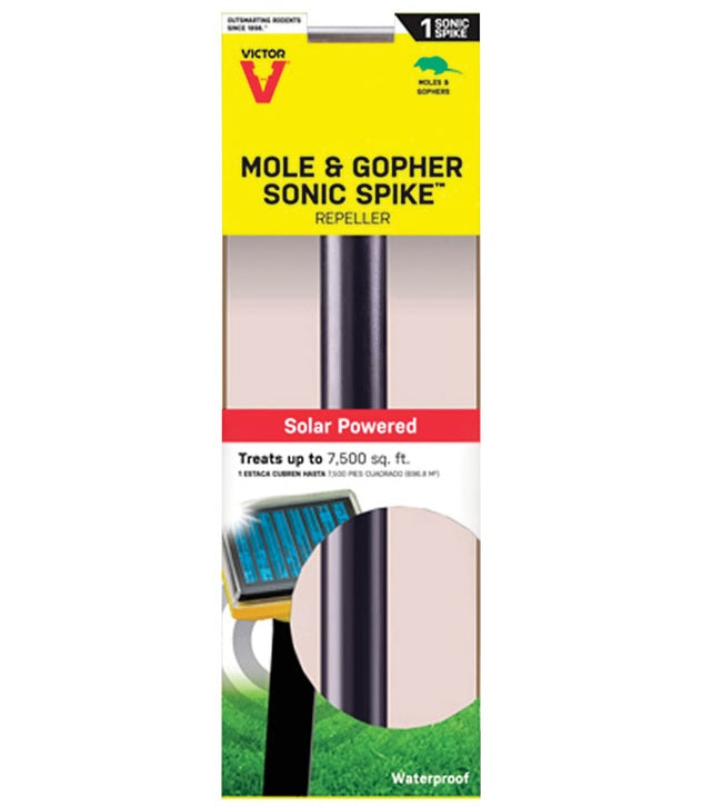 Victor M9014 Gophers & Moles Sonic Spike Electronic Pest Repeller