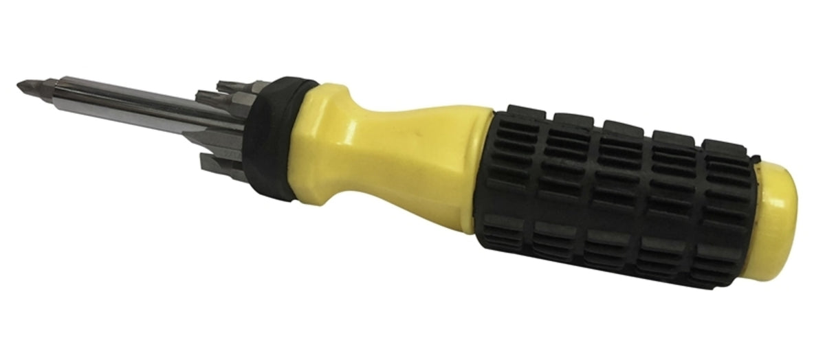 Vulcan 34100D Multi-Bit 6-In-1 Screwdriver