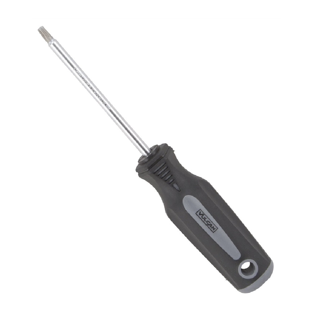 Vulcan MC-SD23 Star Screwdriver, Satin Chrome Plated, T25 x 4"