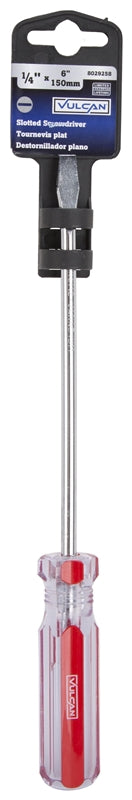 Vulcan TB-SD04 Slotted Screwdriver, 1/4" x 6"