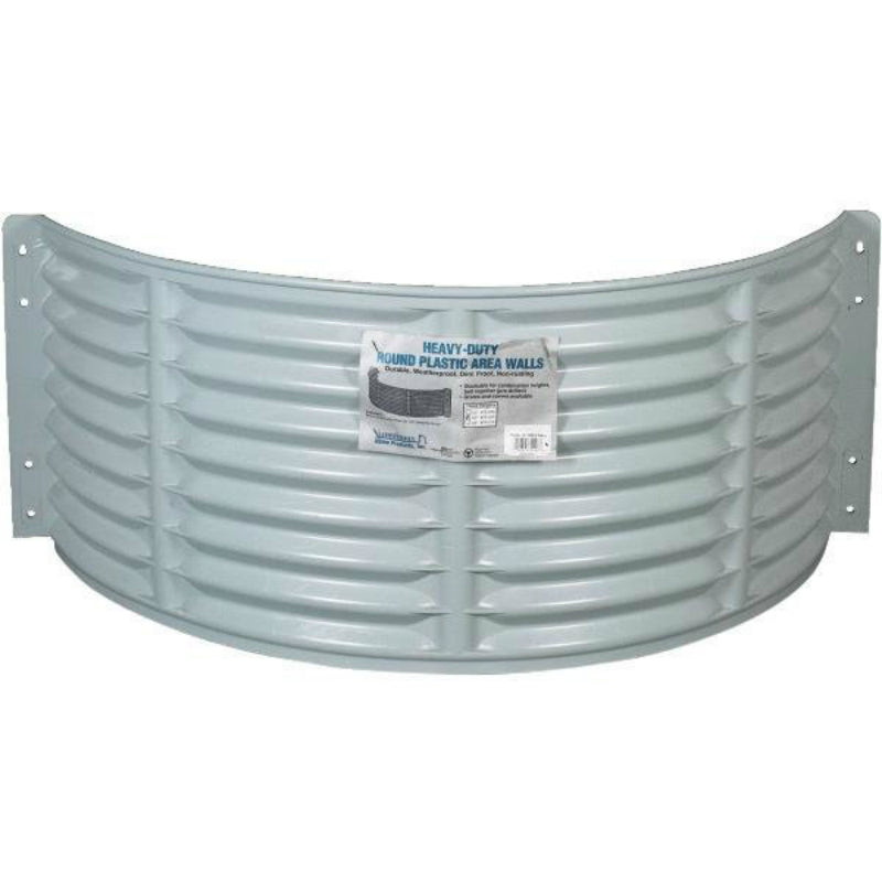 Amerimax 75204 Plastic Area Wall, 12"