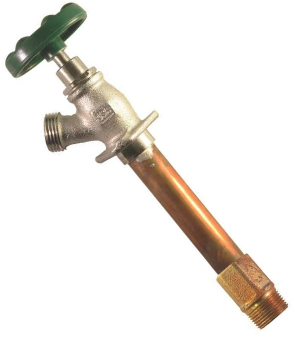 Arrowhead 45610LF MPT Wall Hydrant, 1/2" Dia. x 10" L, shop plumbing