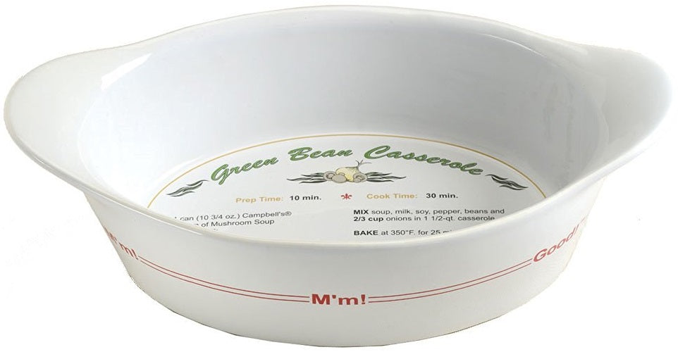 Campbell's 80536 Green Bean Casserole Dish, 1.5 Quart