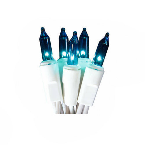 Celebrations 14075-71 Mini Icicle Lights, 10', 100 Blue Lights