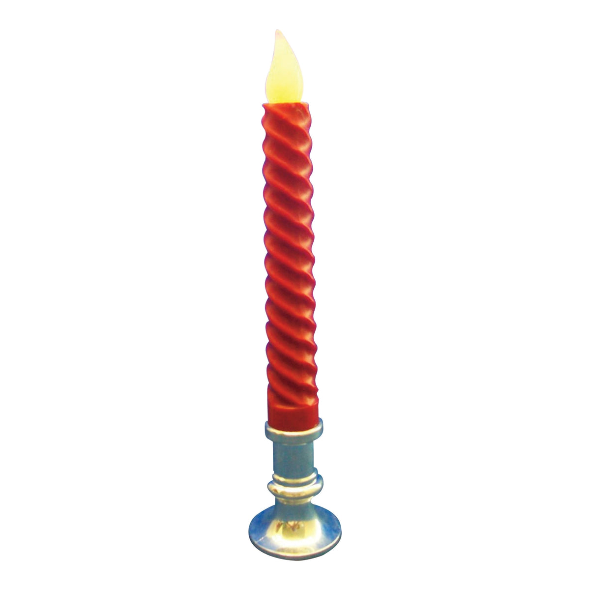 Celebrations 1514-71 Battery Operated LED Candle, 9.25", Red