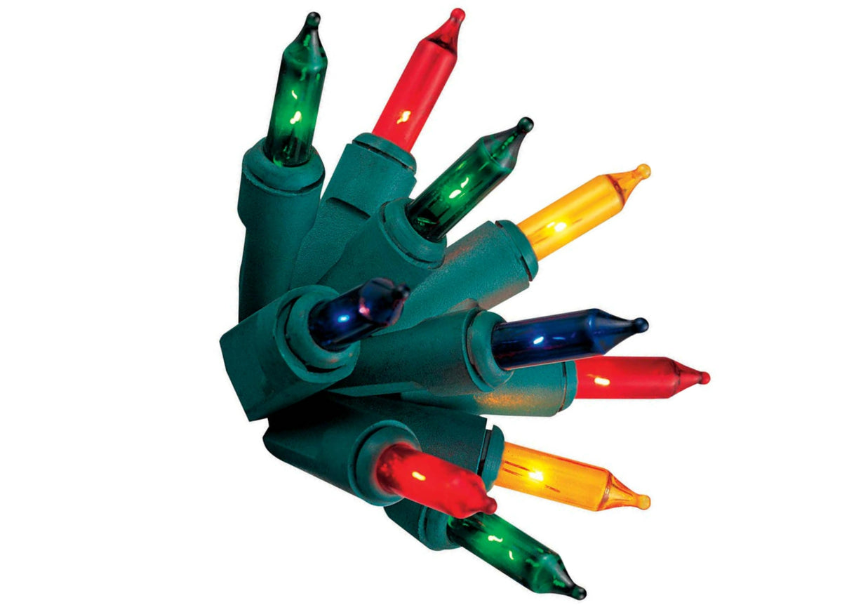 Celebrations 4121-71 Mini Light Set, 6.3', 20 Multi-Color Lights