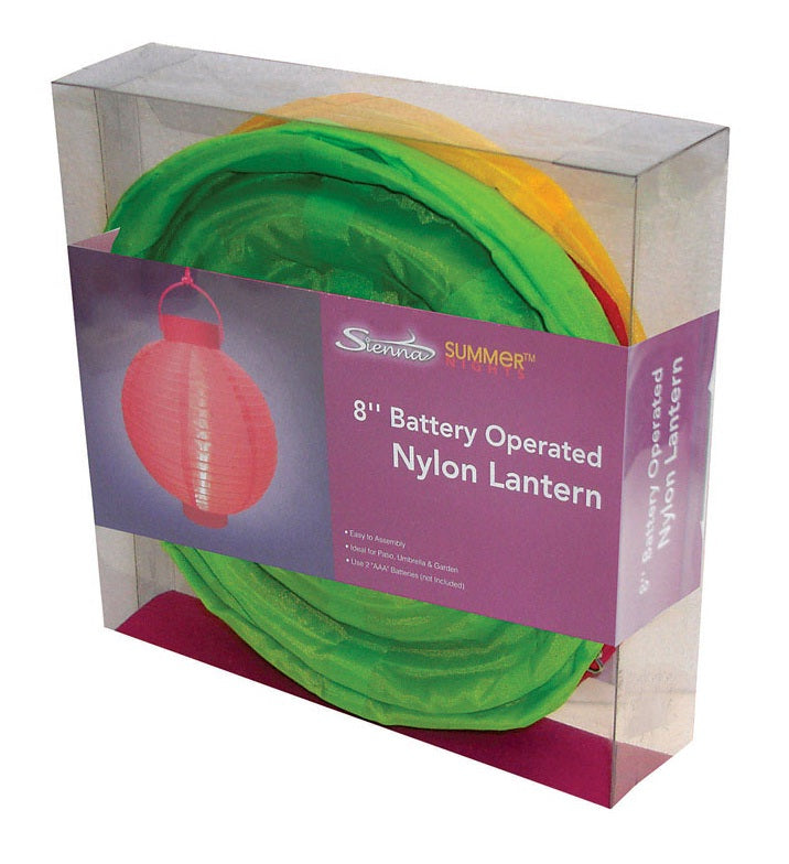 Celebrations 60S06116 Battery Operated LED Fabric Lantern Set