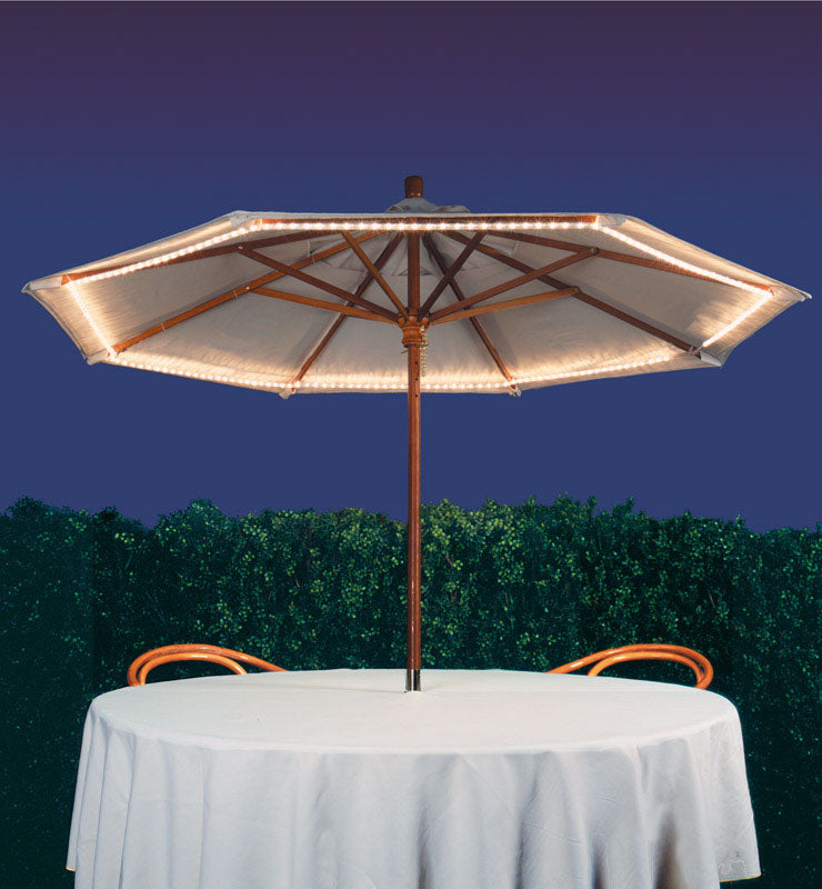 Celebrations Indoor/Outdoor Incandescent Umbrella Flexible Rope Light, 20 Feet, Clear Lights