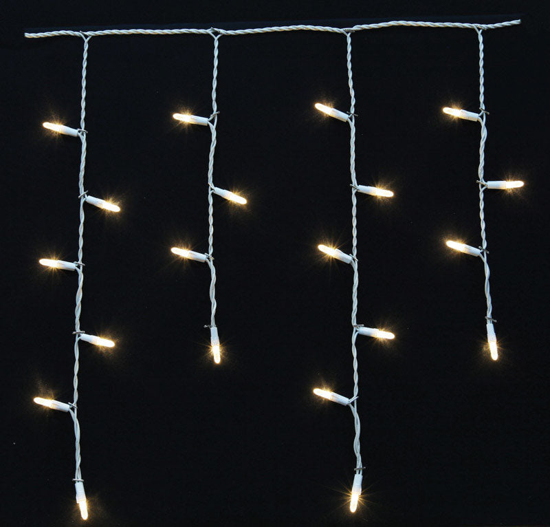 Celebrations 5I100S55M0130AC Mini White LED Light String, 10.5'