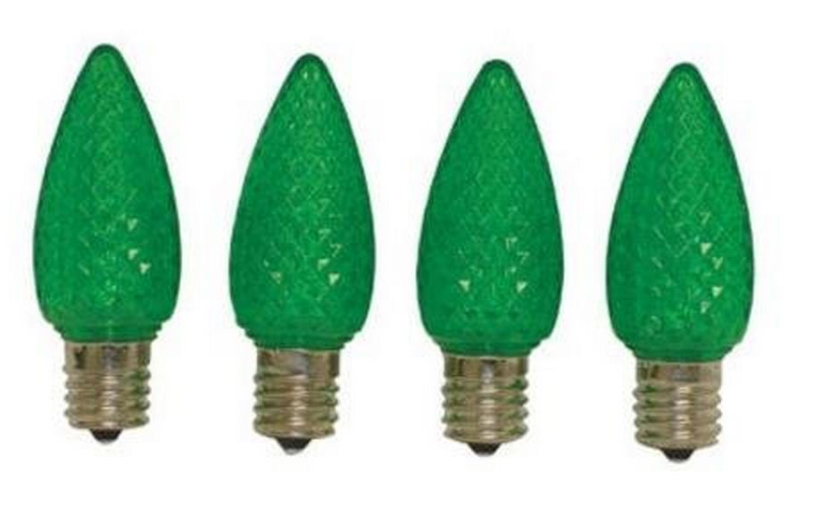 Celebrations UTRT4713 C9 LED Replacement Bulb, Green