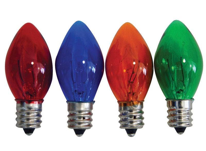 Celebrations UYRU2212 C7 Replacement Bulbs, Multicolored