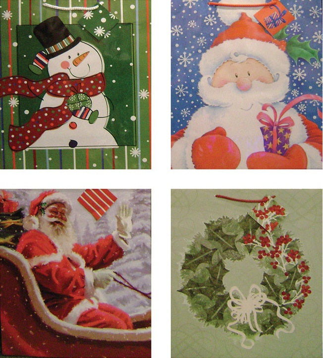 Cleo Wrap 14241329-B870 Jumbo Gift Bag Assortment, 16" x 19.25" x 7.5"