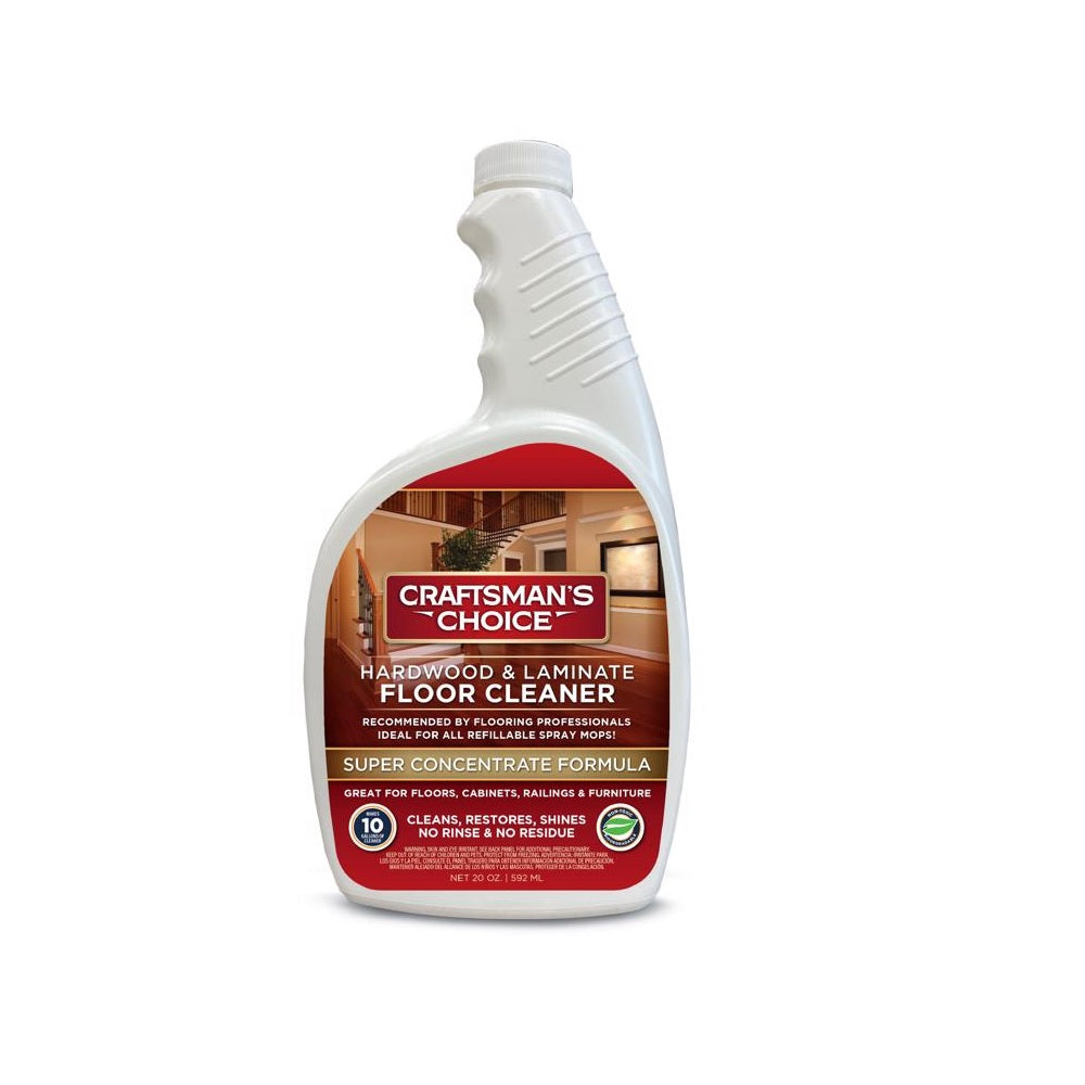 Craftsman Choice 70020 Hardwood & Laminate Floor Cleaner, 20 Oz