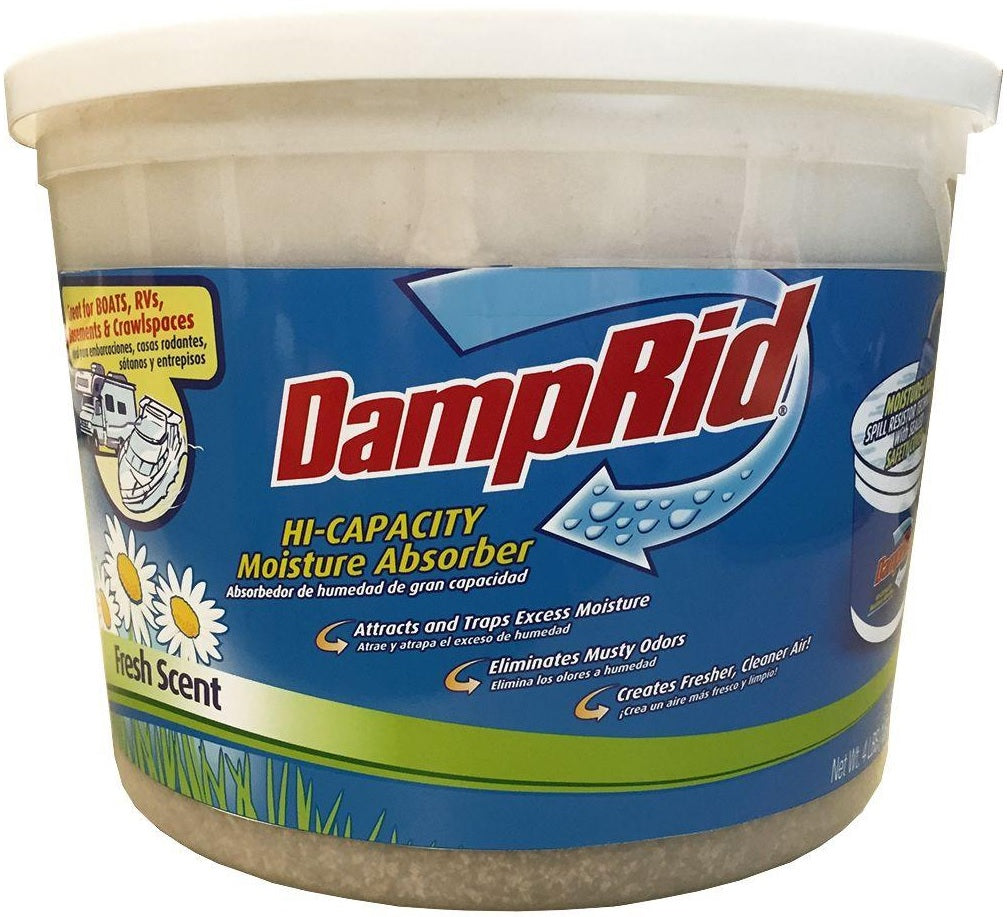 DampRid FG50FS Hi-Capacity Moisture Absorbent, 64 Oz