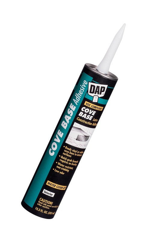 Dap 25032 Cove Base Adhesive, 10.3 Oz.