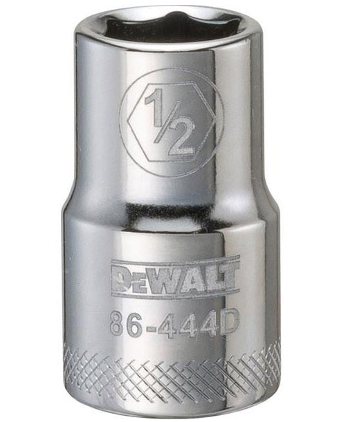 Aazon.co: DEWALT 1/2" 6 PT Standard Socket 12 - DWT86512B