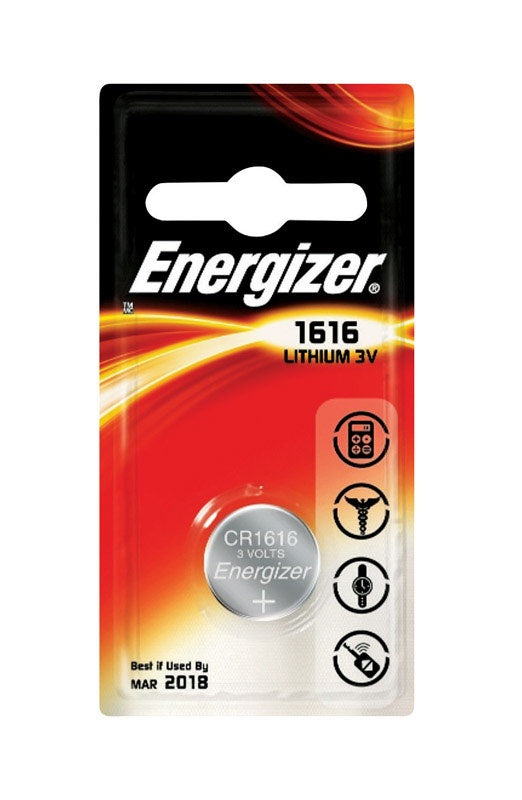 Energizer ECR1616BP Watch And Calculator Battery, 3 Volt