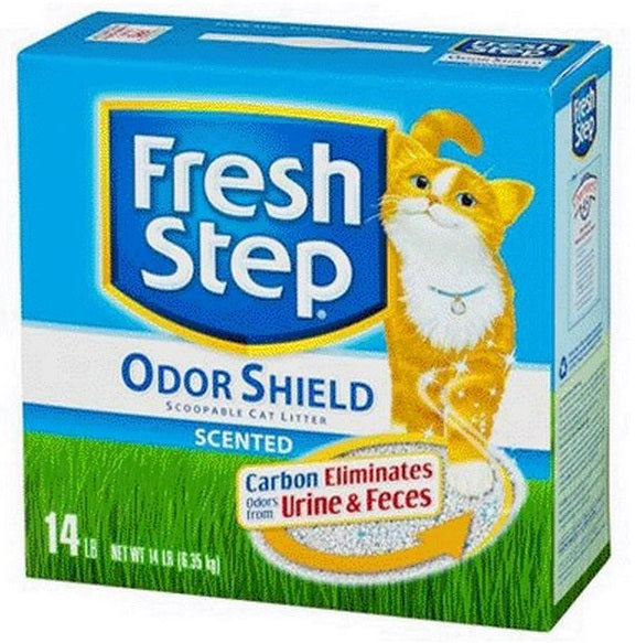 Fresh Step 03039 Odor Shield Scented Litter, 14 lbs