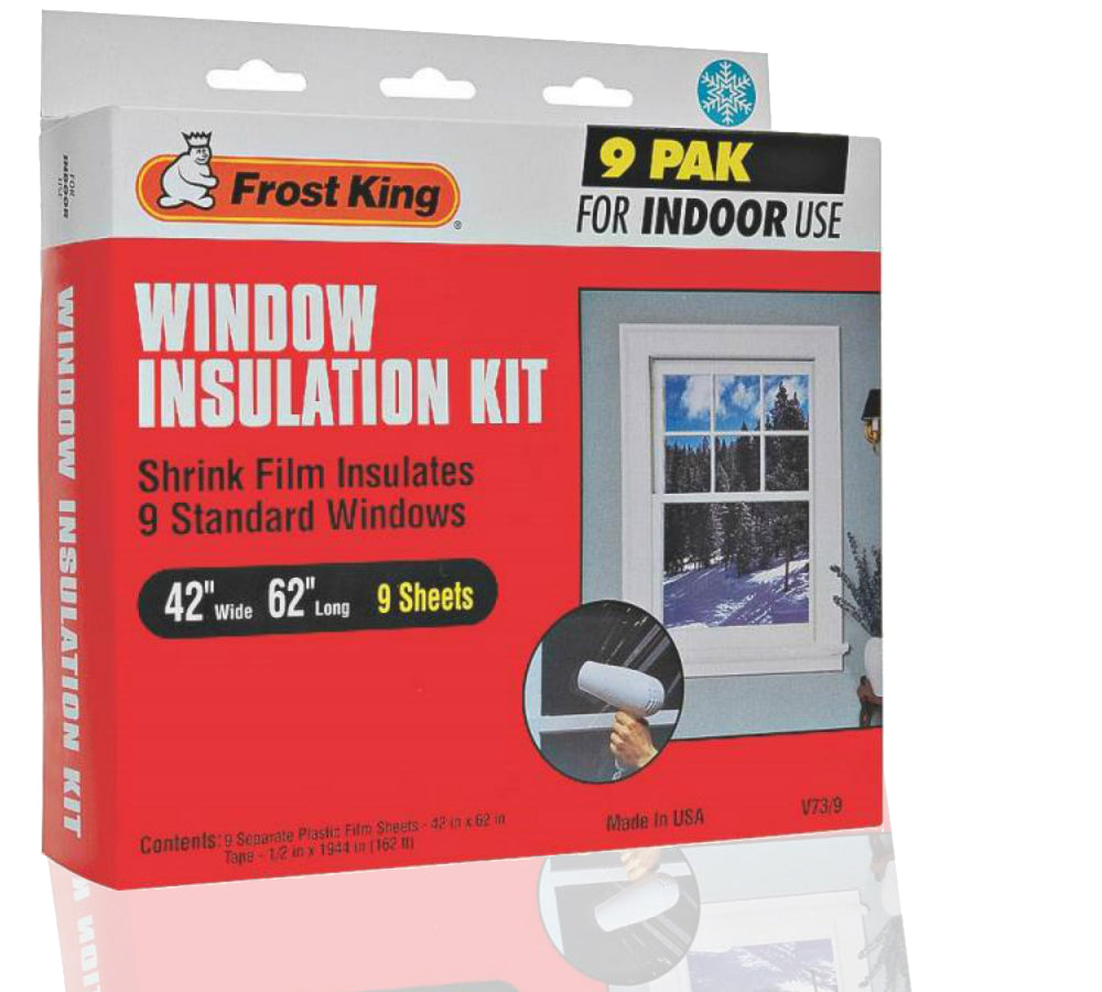 Indoor Window Insulation Kit, low price, best builders hardware