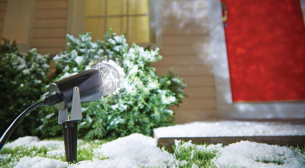 Gemmy 35074 Outdoor Kaleidoscope LED Spotlight, White