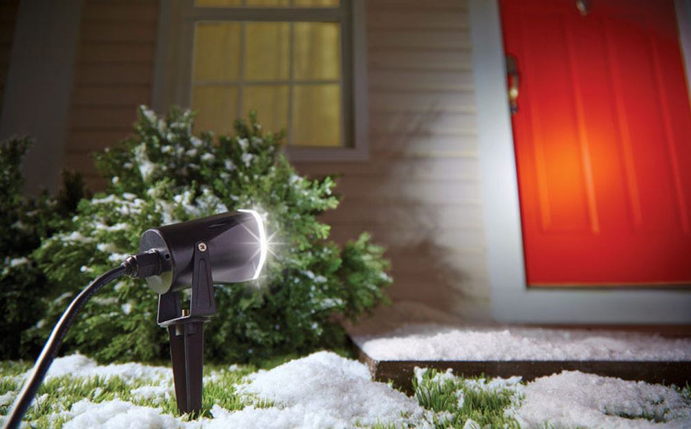 Gemmy 88106 Outdoor LED Spotlight, White