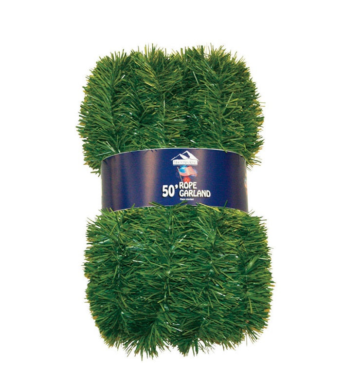 General Foam GIZ5GB042X12 Juniper Rope Garland, 50' Long