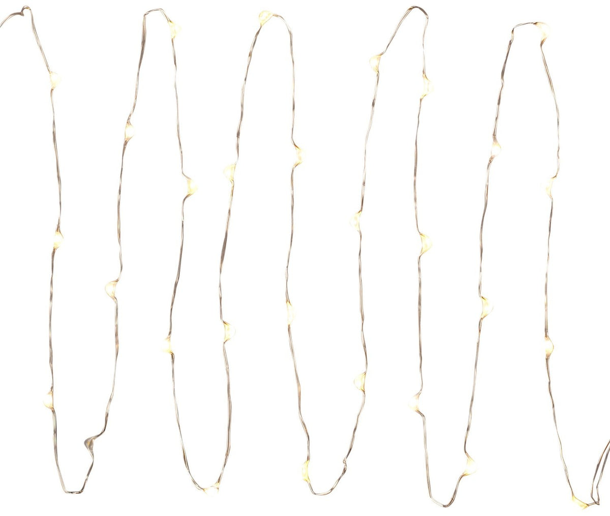 Gerson 36901 Decorative Micro LED String Lights, 60"