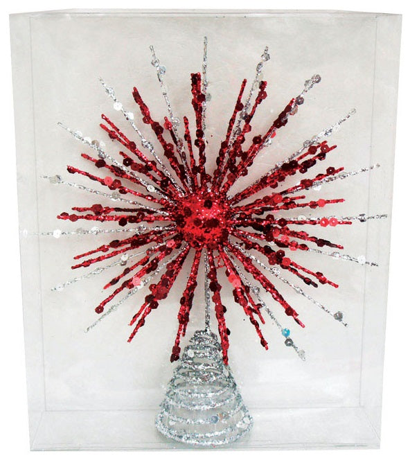 Greenfield 1430C2637ACE Starburst Tree Topper, 10"