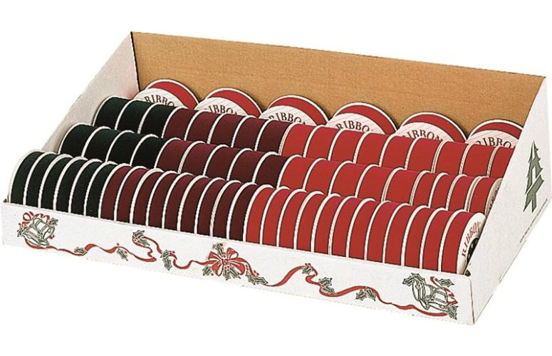 Holiday Trim 7412 Ribbon Velvet Assortment, 58 Piece