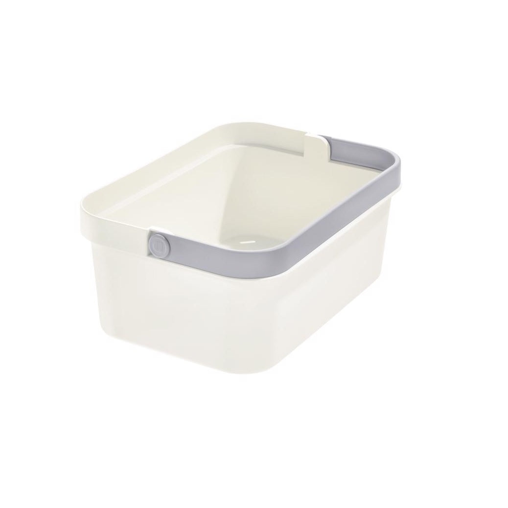 iDesign 8771 Shower Basket, Coconut, Plastic
