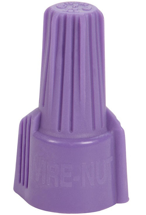 Twister Al/Cu Wire Connector, Purple, shop electrical replacement parts