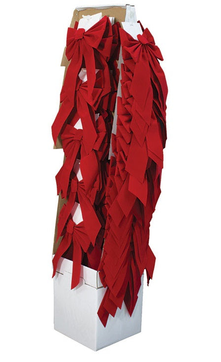 Impact Innovations DISP126 Flocked Bow, 12"