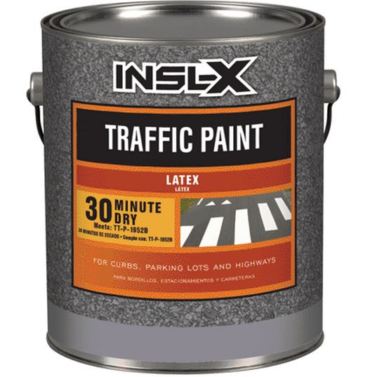 InslX TP224209901 Acrylic Traffic Paint, Handicap Blue, 1 Gallon