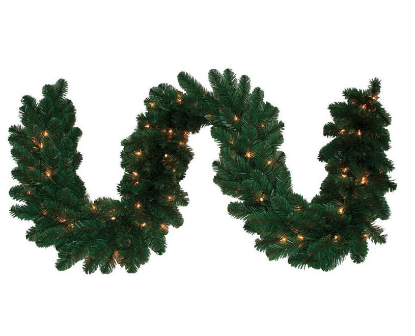 J & J Seasonal MCGN-515-914 Brookdale Commercial Garland, 9' x 14"